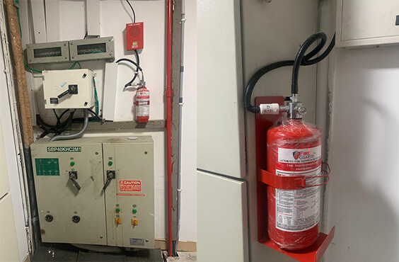 Carbon Dioxide CO2 Fire Extinguisher